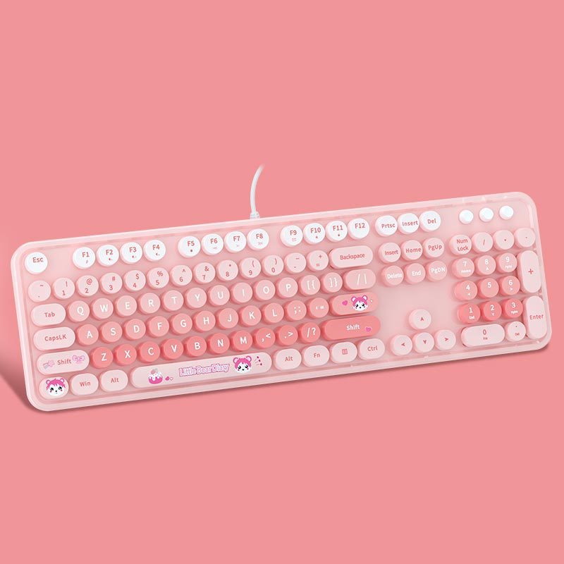 USB female wired keyboard