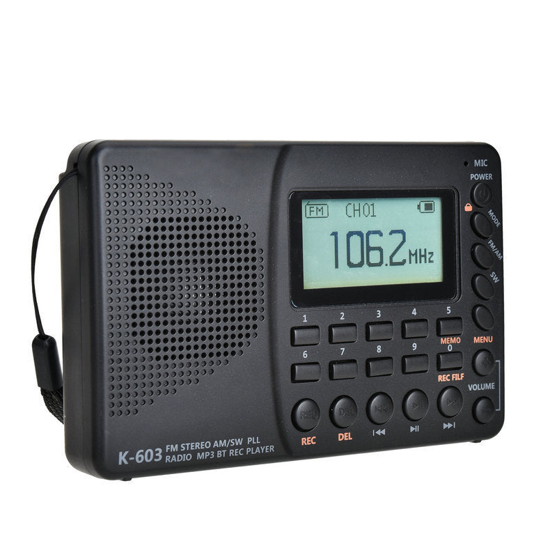Digital Charging Music Recorder Radio