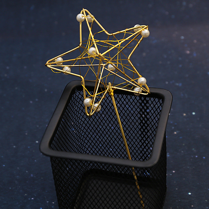 Birthday pentagram ornament