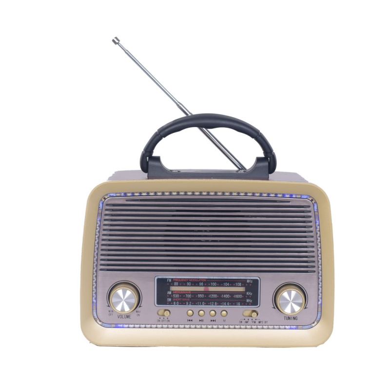 FMAM Multi-band Flashlight Card Radio
