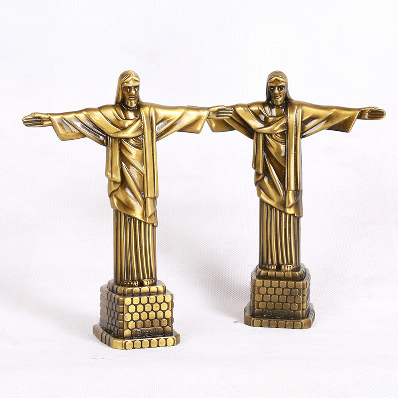 Christmas Wine Cabinet Decoration Statue