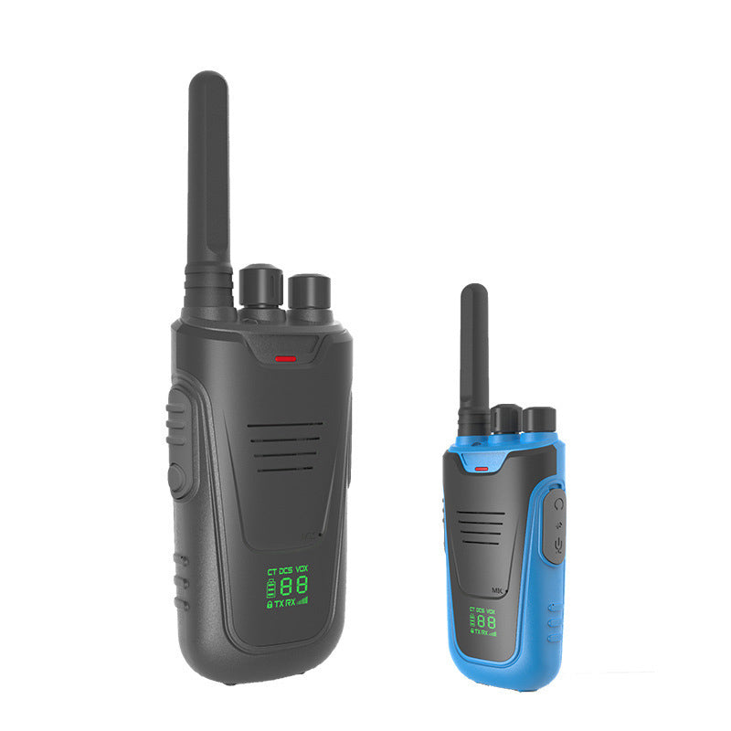 Wireless UHF handheld walkie talkie