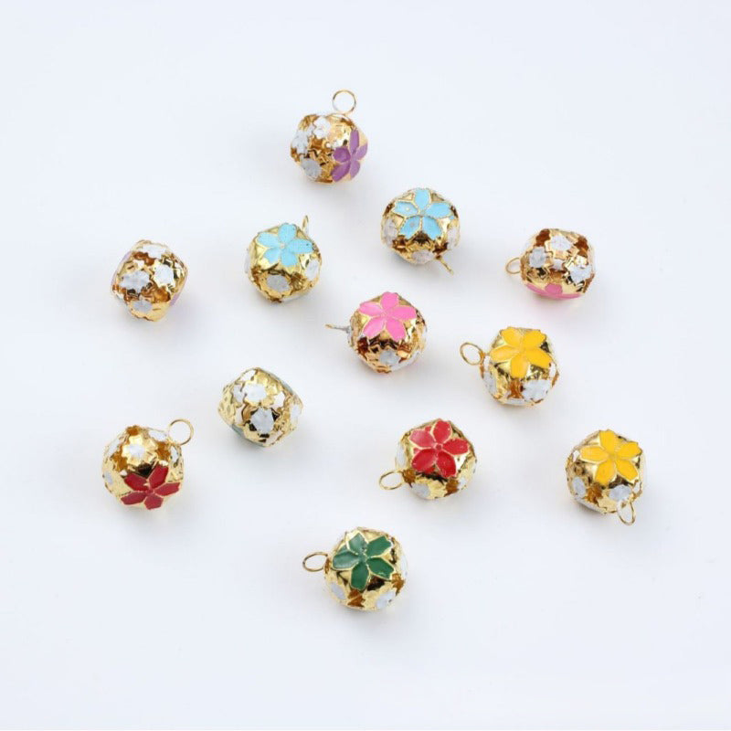 Hollow out colored flower ball decoration ball ornament