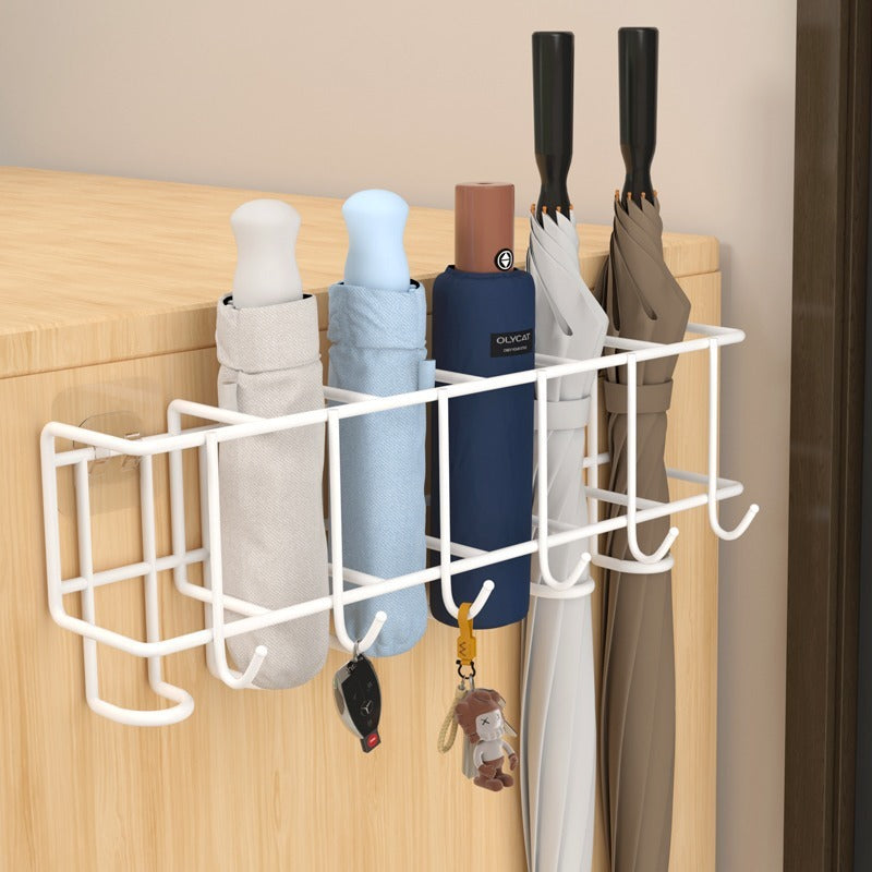 Non perforated storage rack umbrella stand