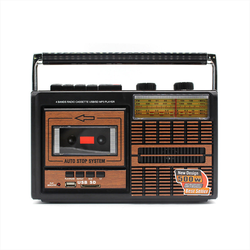Magnetic tape retro Bluetooth old-fashioned card insertion recorder