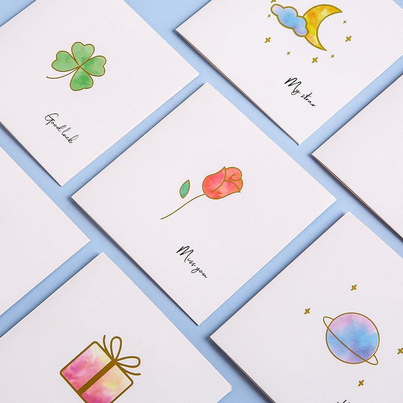 Simple and fresh holiday greeting card