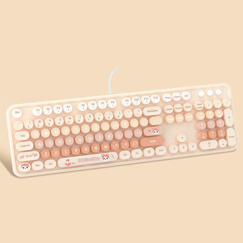 USB female wired keyboard
