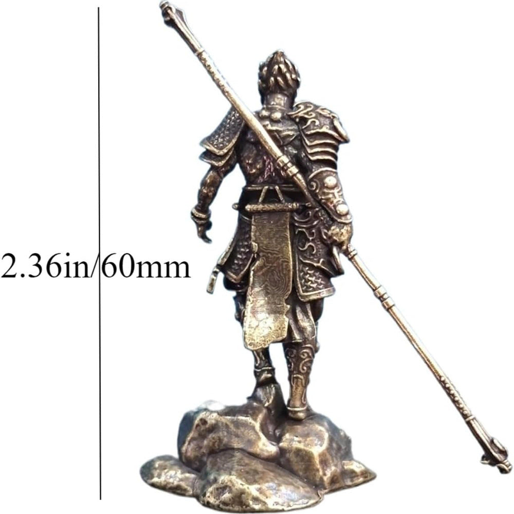 Metal Wukong Statue