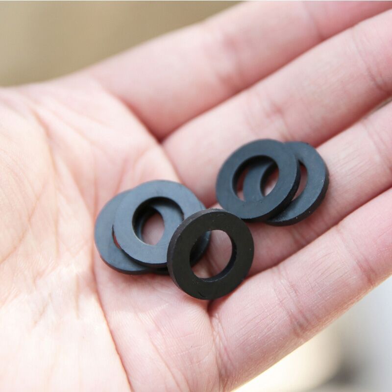 Sealed shower head rubber gasket
