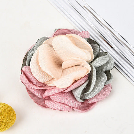 Fabric shoe flower