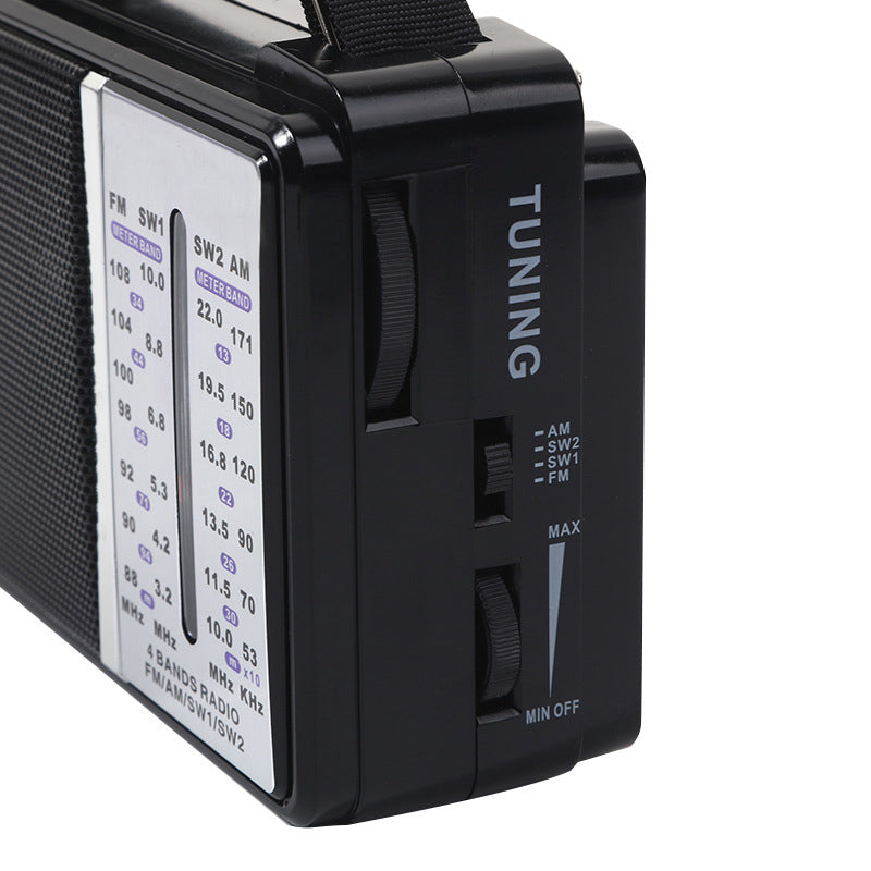 Large volume audio system, multifunctional portable radio