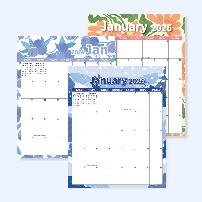 Decorative painting magnetic calendar