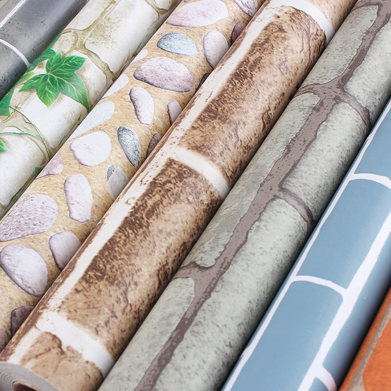 Brick patterned wall tiles, wallpaper, and wall stickers