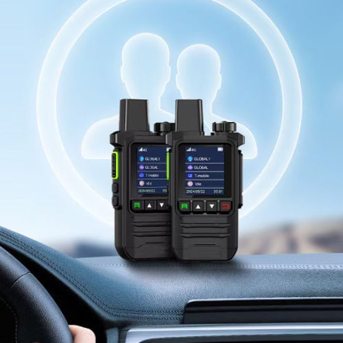 Card insertion unlimited distance walkie talkie