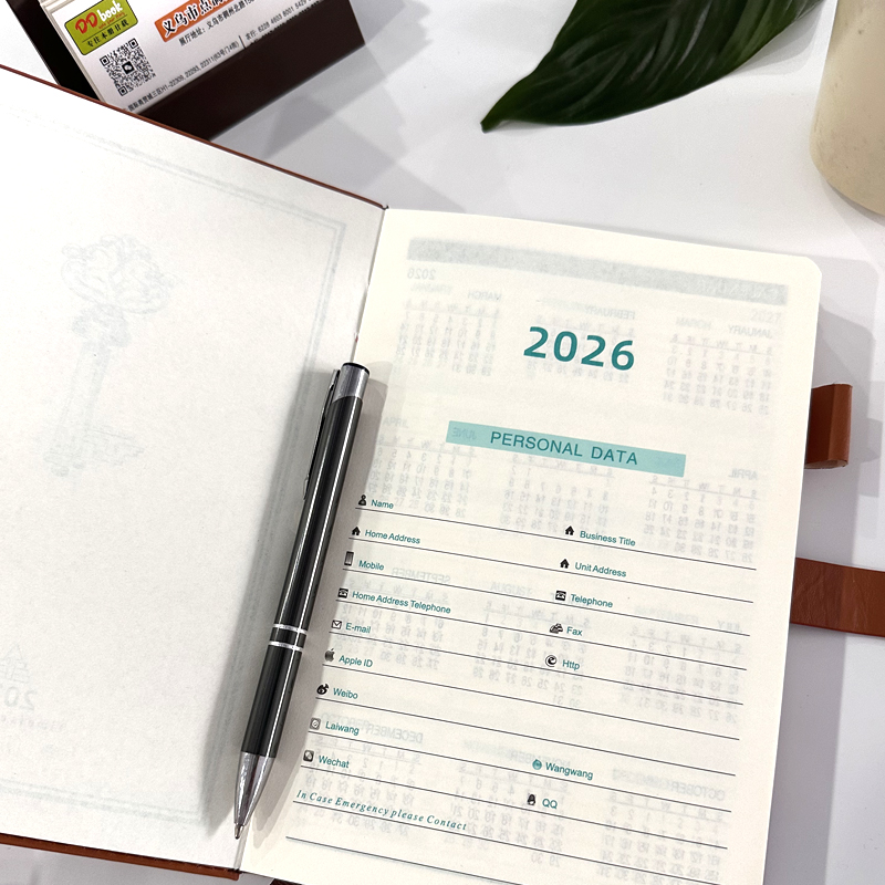 Notebook Calendar