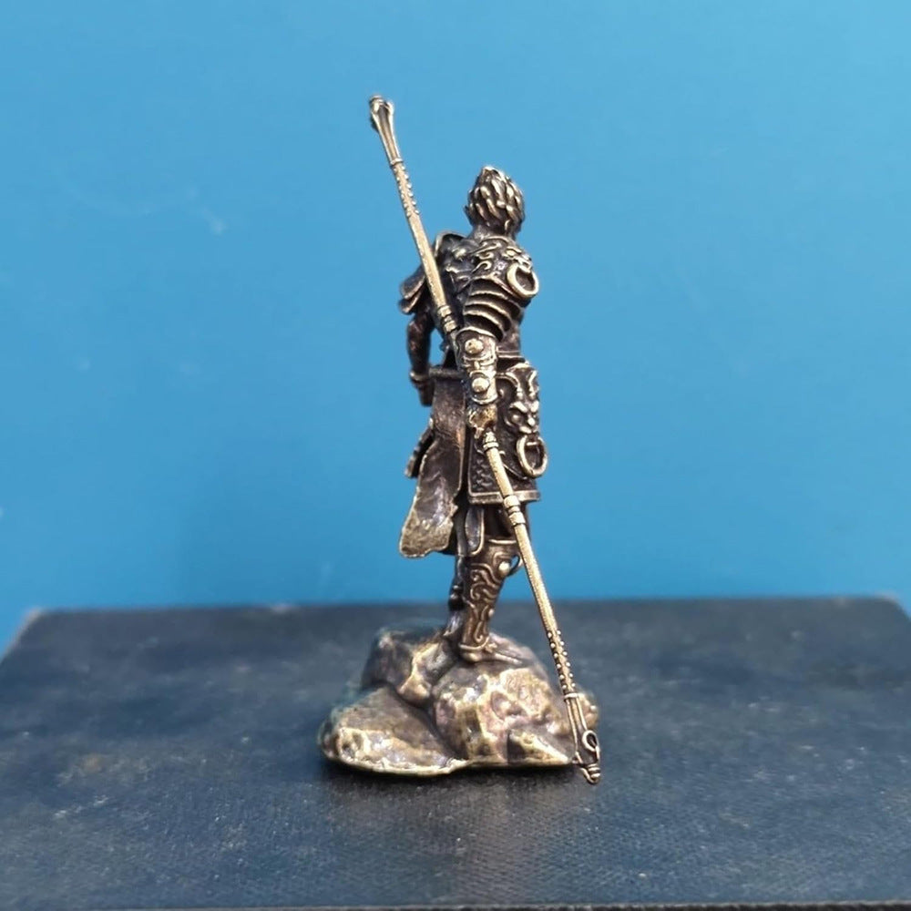 Metal Wukong Statue