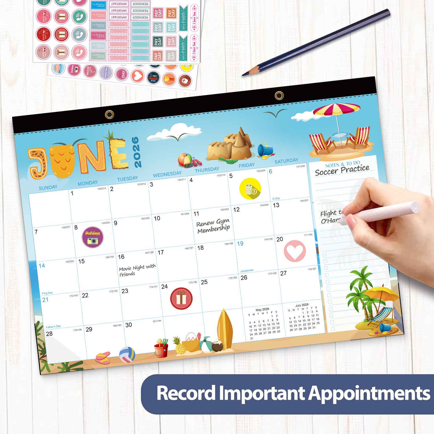 Simple and Creative Calendar Book