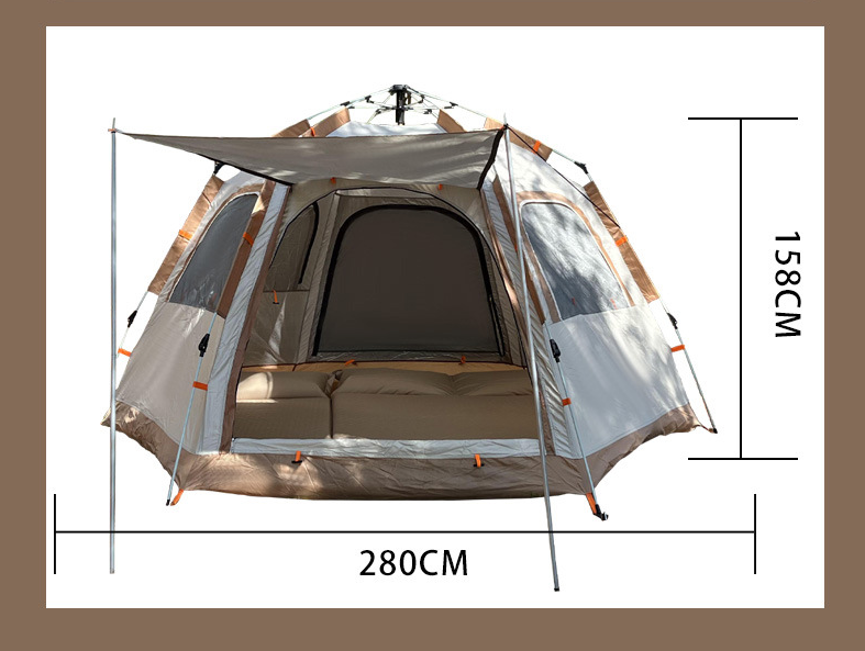 Automatic Quick-Opening Tent for Outdoor Camping