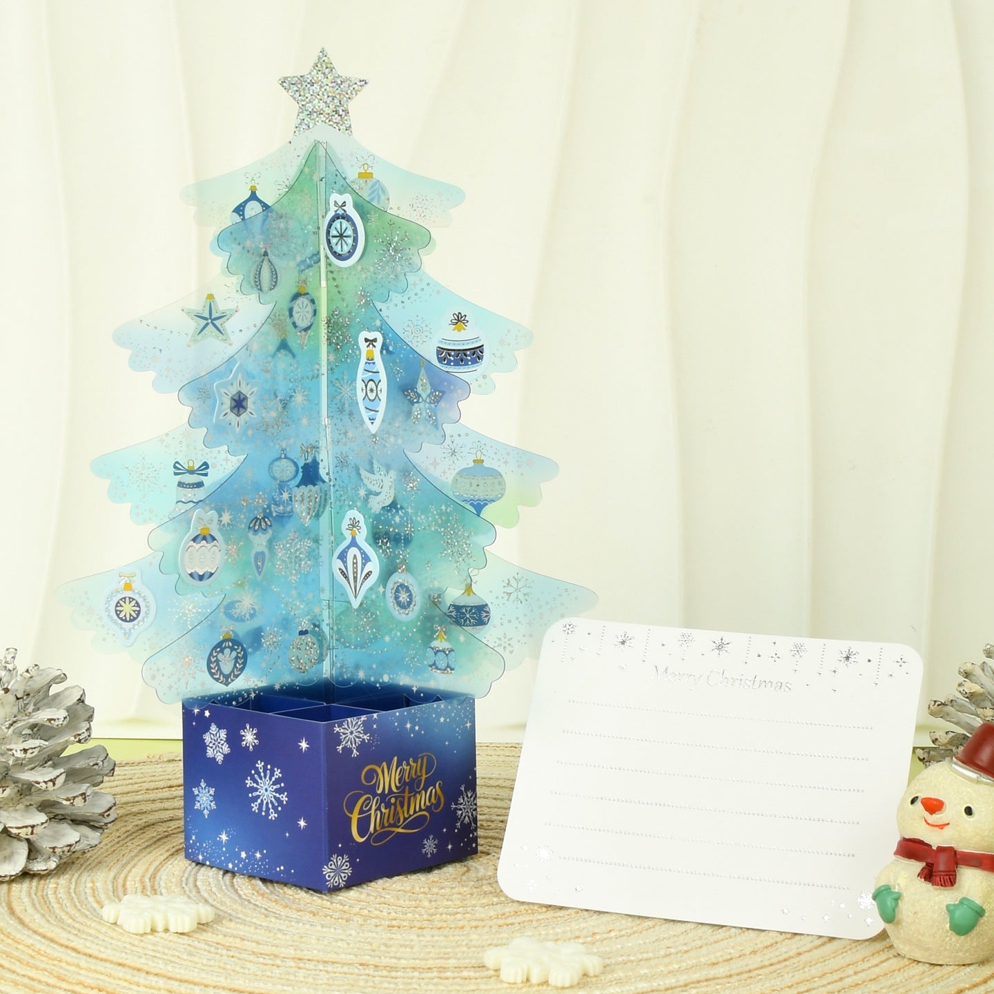 Minimalist Ins style Christmas greeting card