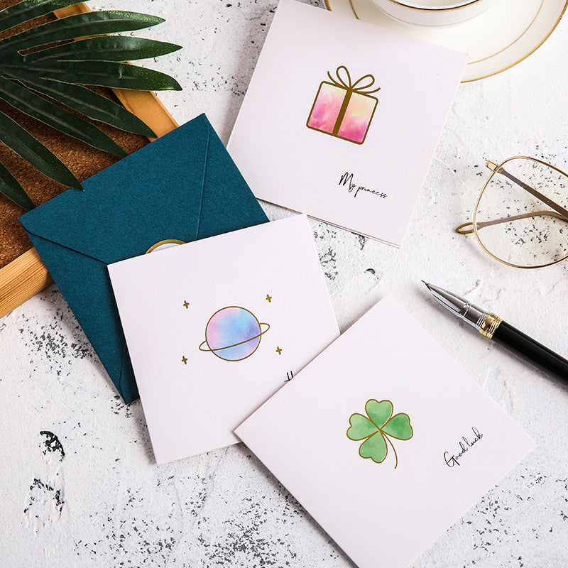 Simple and fresh holiday greeting card