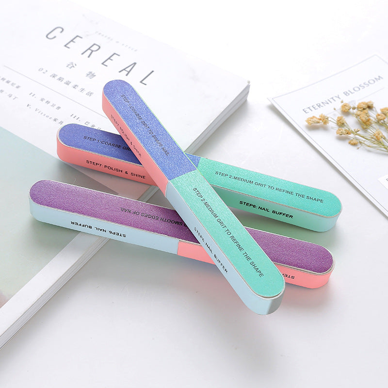 Polish sanding strips, nail files