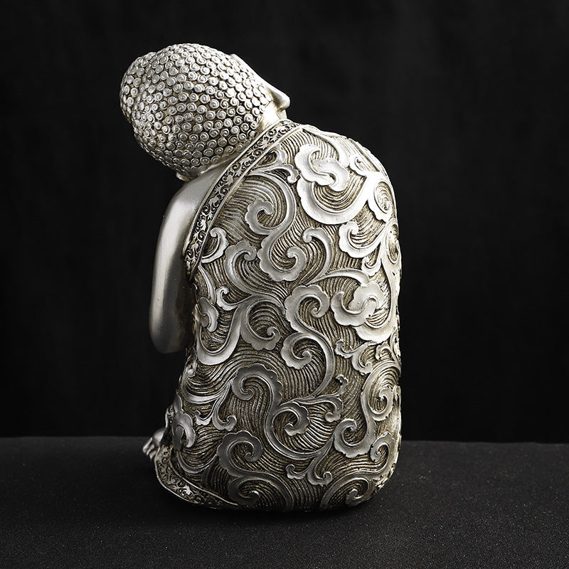 Metal Buddha Statue Sculpture