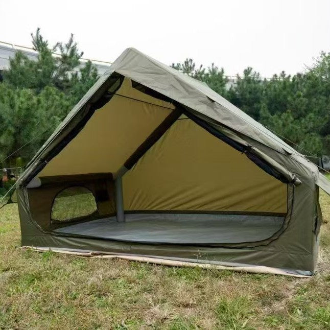 Outdoor inflatable camping without tent