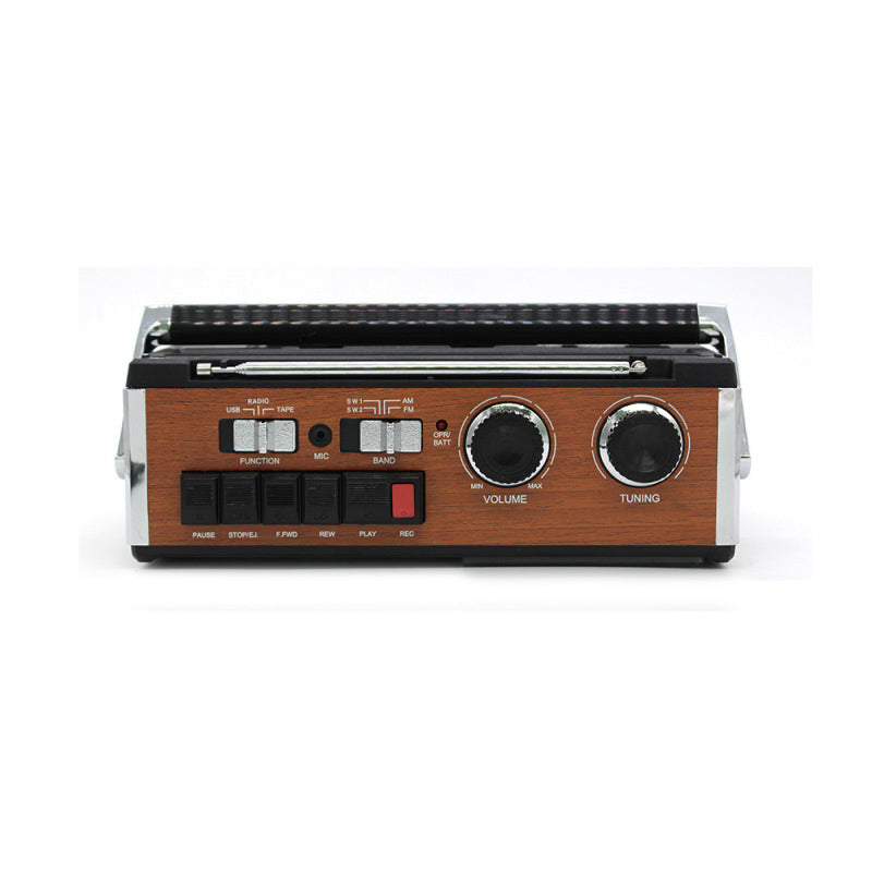 Magnetic tape retro Bluetooth old-fashioned card insertion recorder