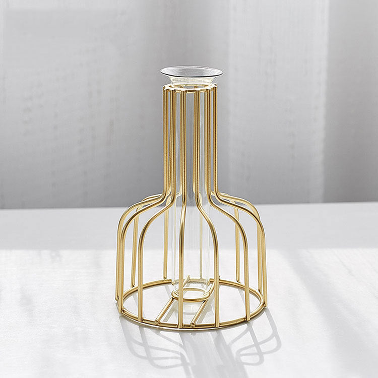 Iron vase decorative ornament