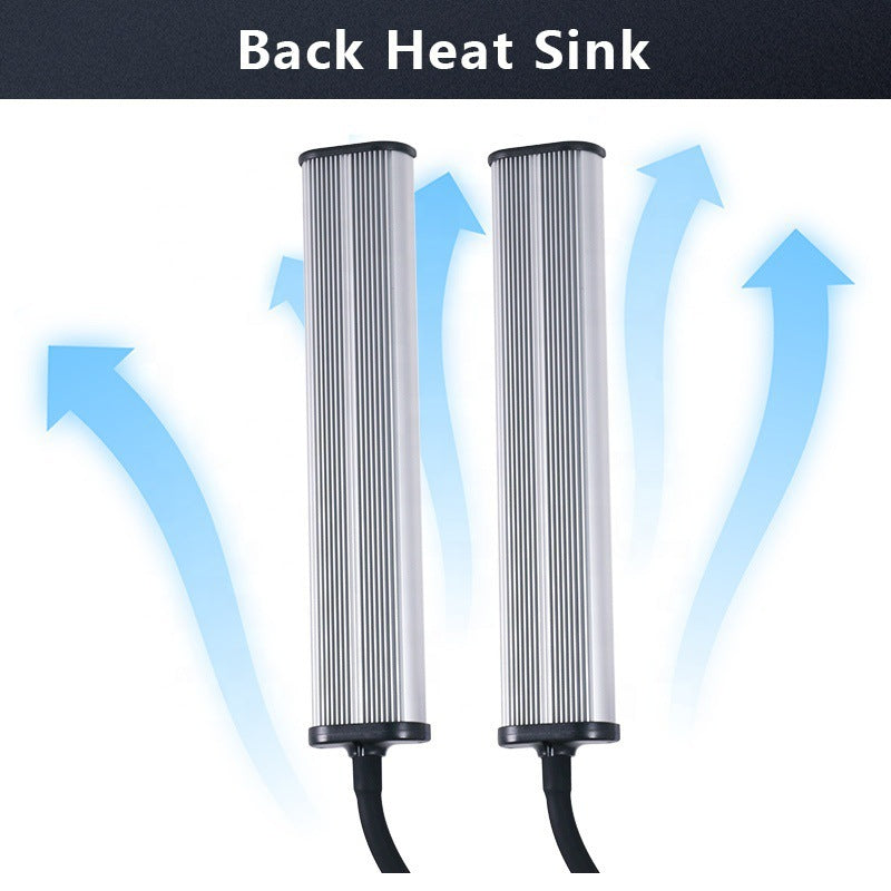 Dual arm dual position fill light