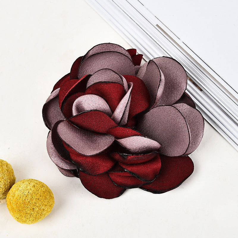 Fabric shoe flower