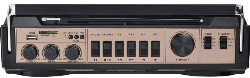 Magnetic tape nostalgic retro recorder