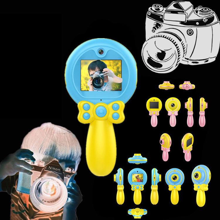 Children's camera dual camera flash