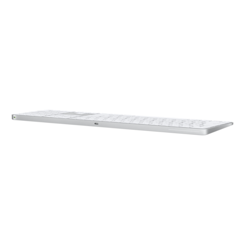 Apple comes with a touch keyboard