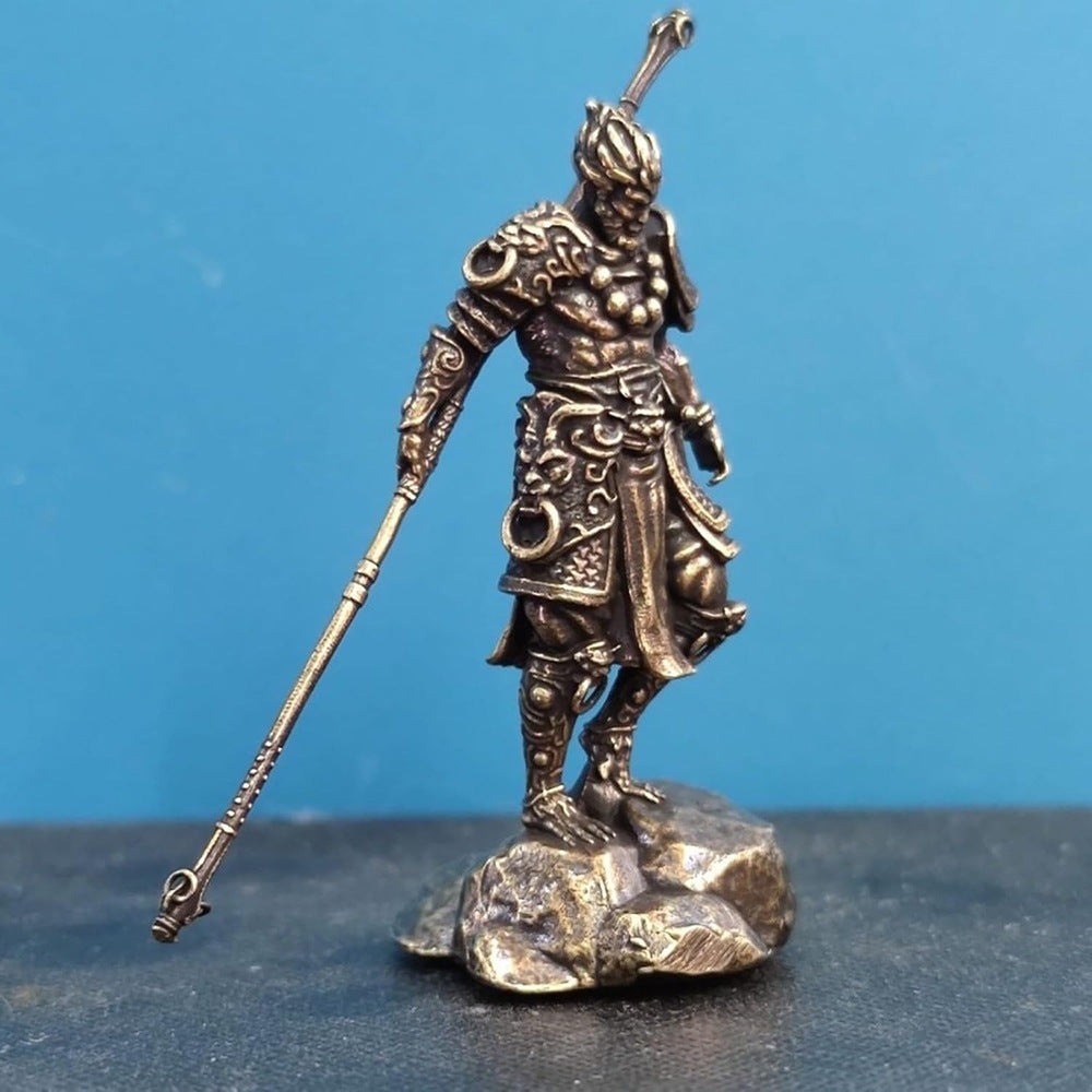 Metal Wukong Statue