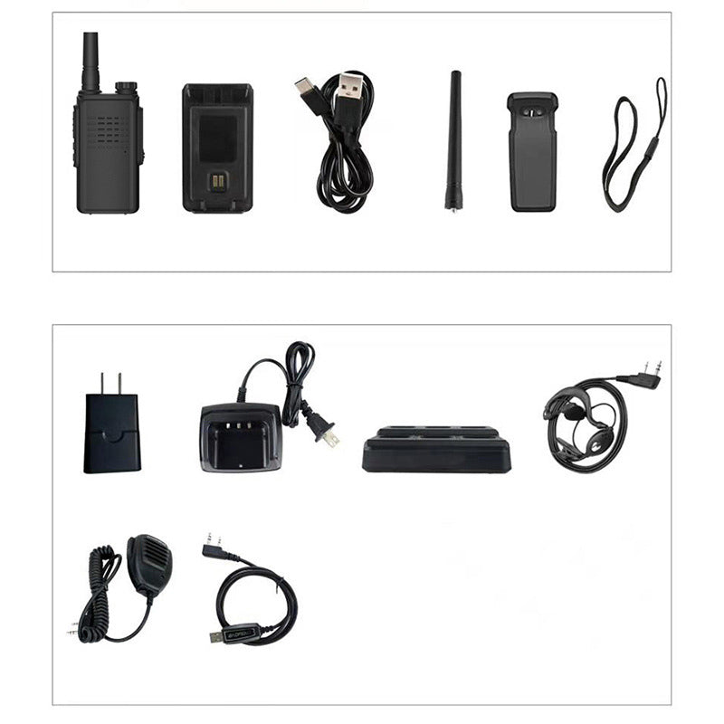 Mini waterproof handheld walkie talkie