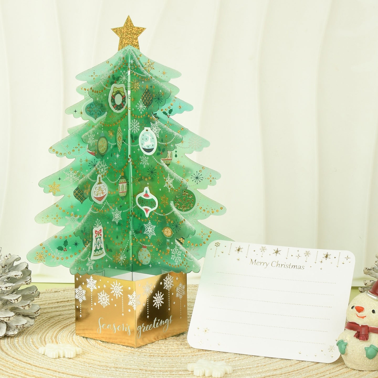 Minimalist Ins style Christmas greeting card