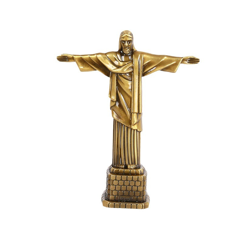 Christmas Wine Cabinet Decoration Statue