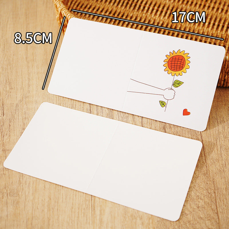 Creative small card, message, love card