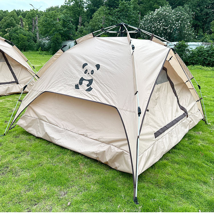Fully automatic pop-up camping tent