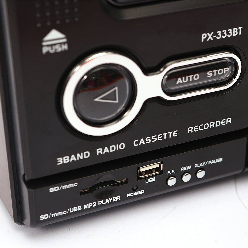 Magnetic tape nostalgic retro multi band recorder