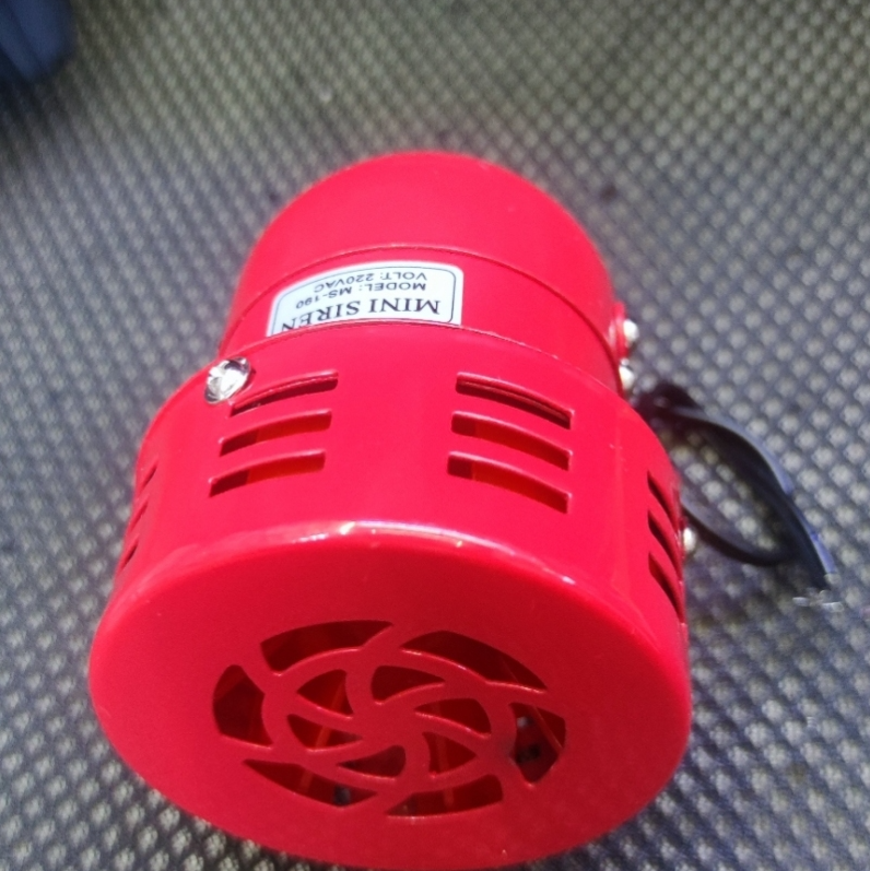 Industrial electric alarm