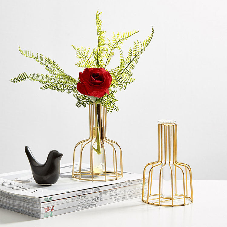 Iron vase decorative ornament