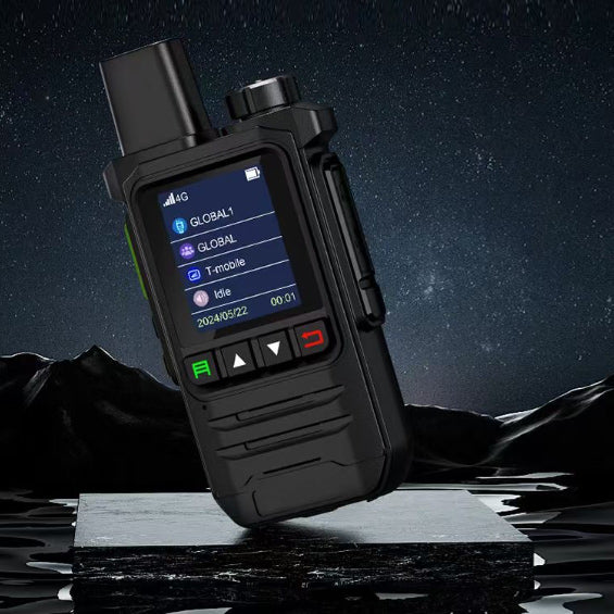 Card insertion unlimited distance walkie talkie