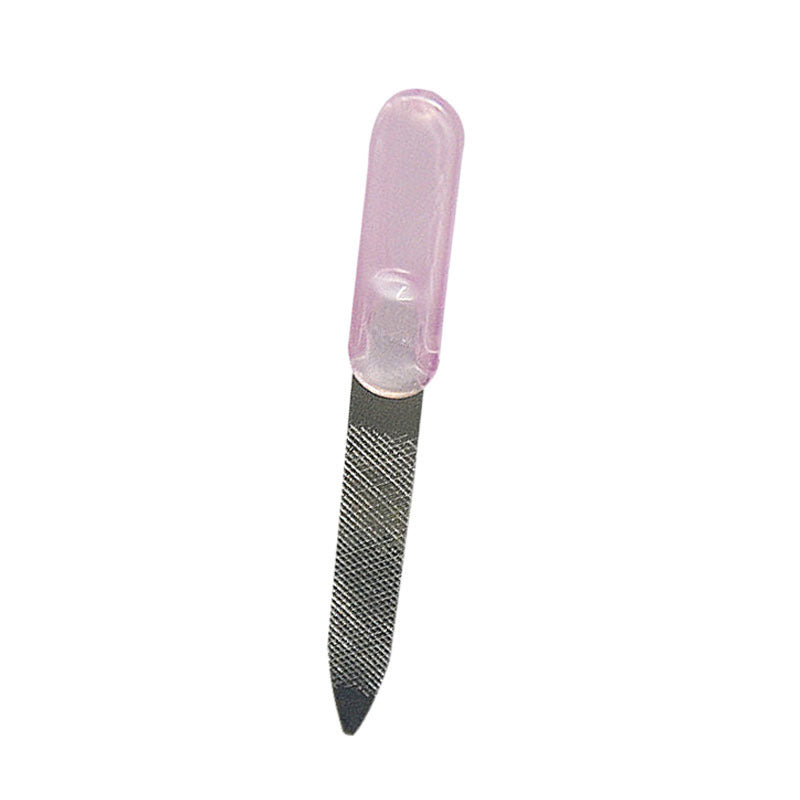 Stainless steel plastic nail file
