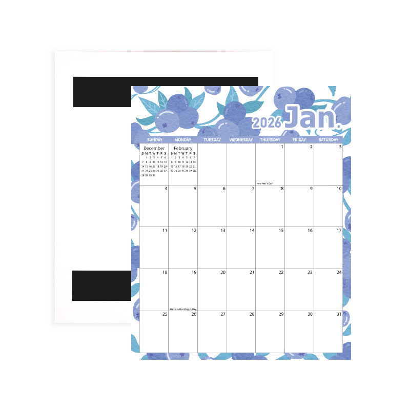 Decorative painting magnetic calendar