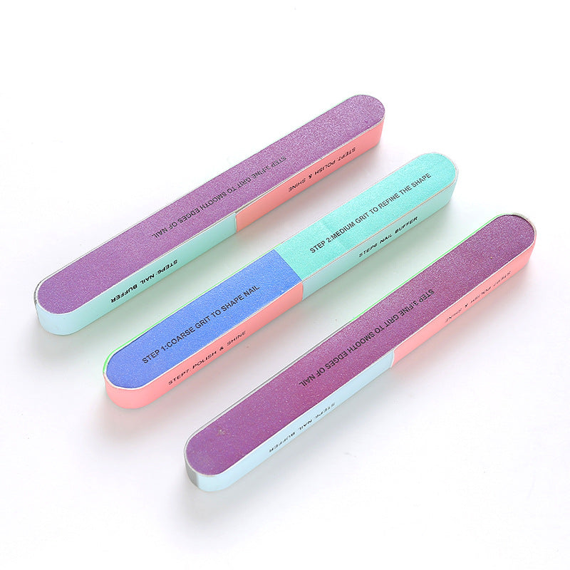 Polish sanding strips, nail files
