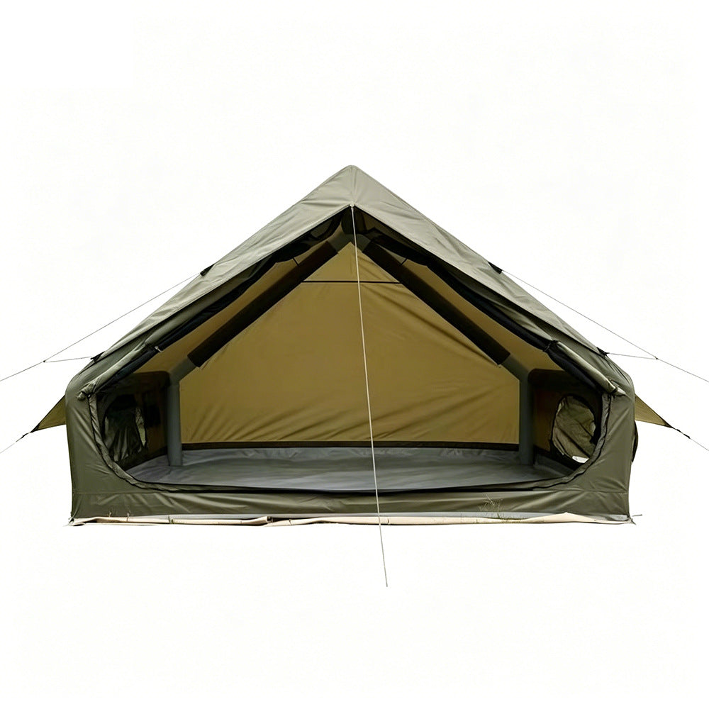 Outdoor inflatable camping without tent
