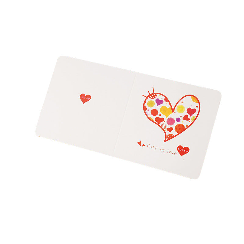 Creative small card, message, love card
