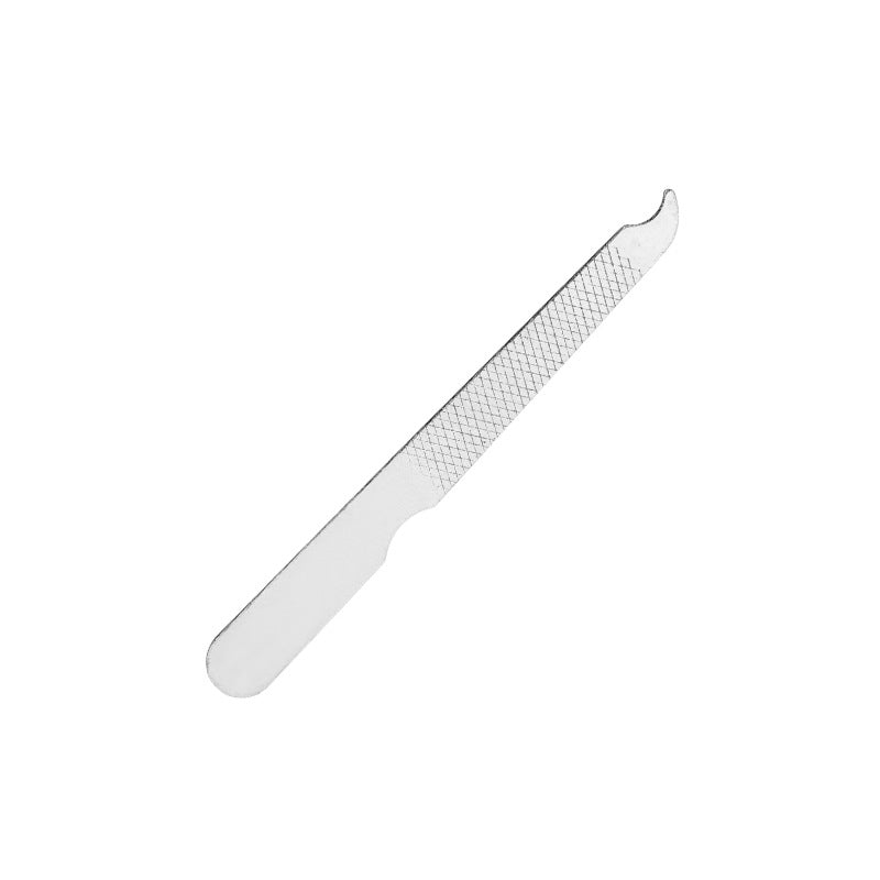 Double sided nail polisher, nail file